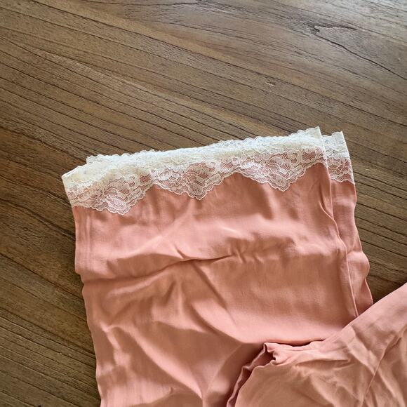 Anthropologie Lace-Trim Silky Pull-On Pants - Size XS - Picture 8 of 10